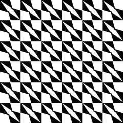 Black and white geometric seamless pattern with abstact shapes. Repeat pattern for fashion, textile design,  on wall paper, wrapping paper, fabrics and home decor.