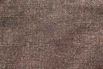 Burlap texture close up. Background from burlap fabric. Canvas