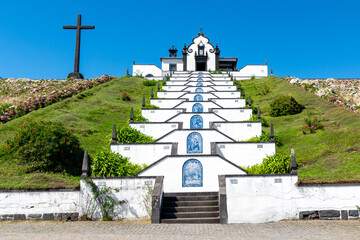 Ermida da nossa senhora da paz em Vila Franca do Campo na Ilha de São Miguel nos Açores 