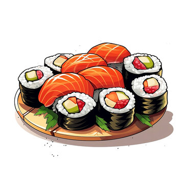 Sushi is the pride of the Japanese, Generative AI