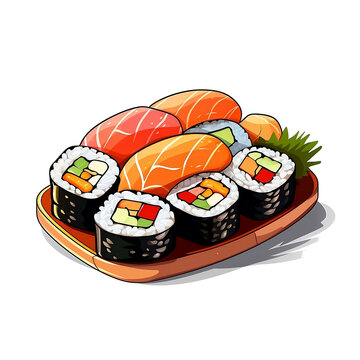 Sushi is the pride of the Japanese, Generative AI