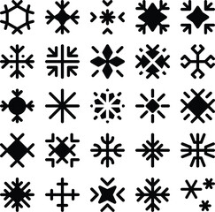 A captivating icon of snowflake 