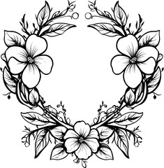 Flower Bouquet Cycle Frame