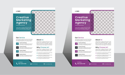 Professional creative modern  flyer,poster, design template.Graphic design layout.Vector illustration.
