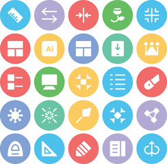 Pack of Seo Bold Line Icons

