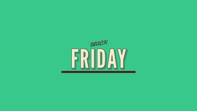 Step back in time with a retro Black Friday set against a vibrant green texture. Experience the abstract holiday dance blending hipster and grunge vibes