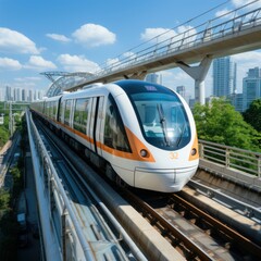 Fototapeta premium train in the station