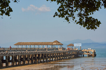 Pier in a thailand´s island ko phayam