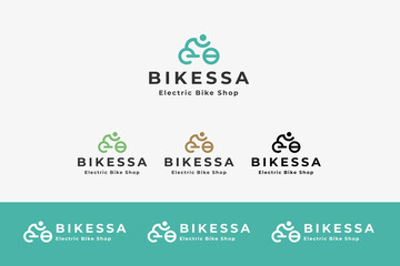 Electric Bike Shopping Logo
