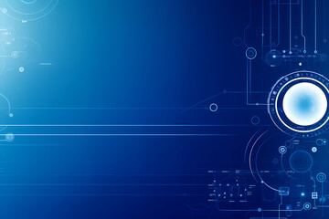 Web background abstract geometric design line illustration graphic Generative AI