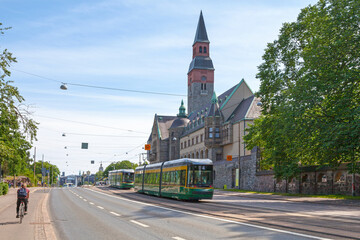 Obraz premium National Museum of Finland in Helsinki
