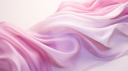 Fototapeta premium beautiful pink satin background. Generative Ai. 