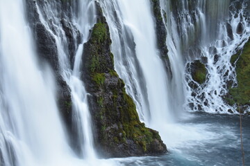 Fototapeta premium Nature Landscape, Waterfall at McArthur Burney Falls Memorial State Park