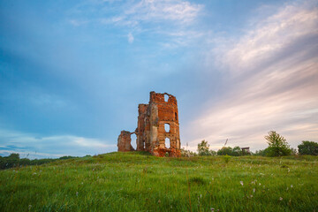 Ruins of ancient castle