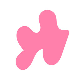 Pink vectors abstract shapes