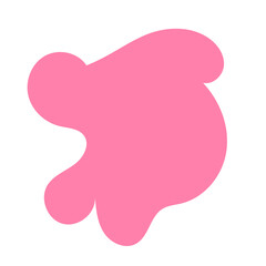 Pink vectors abstract shapes