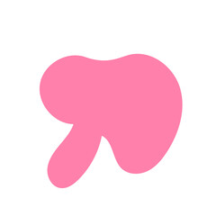 Pink vectors abstract shapes