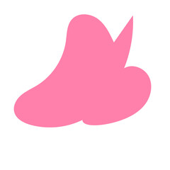 Pink vectors abstract shapes