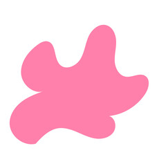 Pink vectors abstract shapes