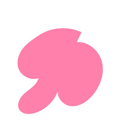 Pink vectors abstract shapes