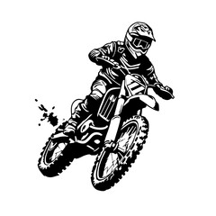 Dirt bike svg, motocross rider SVG, motocross svg, motorcycle svg, motorbike svg, dirt bike monogram split frame name svg, MX svg, Mountain