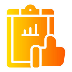 quality gradient icon