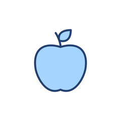 Apple icon vector. Apple sign and symbols for web design.