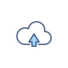 Cloud icon vector. cloud sign and symbol