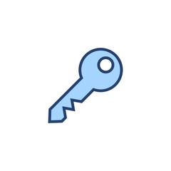 Key icon vector. Key sign and symbol.
