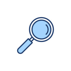 Search icon vector. search magnifying glass sign and symbol