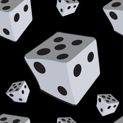 pattern colored dice