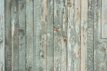 Gray wooden background, old narrow wooden boards painted with gray paint, wood texture