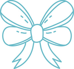 gift ribbon bow illustrations