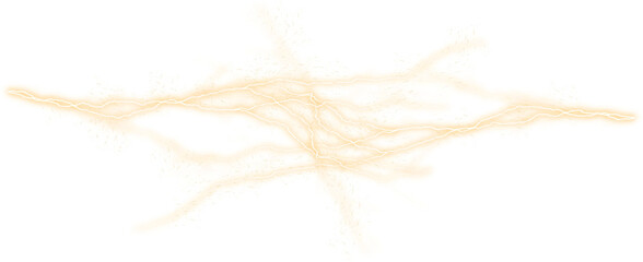 isolated lightning effect