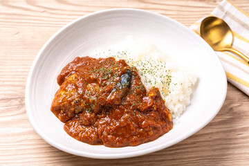 さば缶トマトカレー