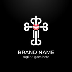 white t for target logo design.logotype design