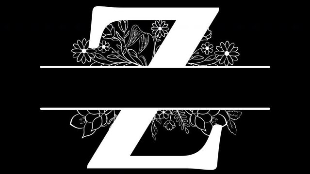 Letter Z Monogram animated, with ALPHA Channel (Transparent Background) In 4K Resolution
Resolution