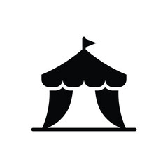 A Collection of Enchanting Tent Icons for Your Outdoor Adventures