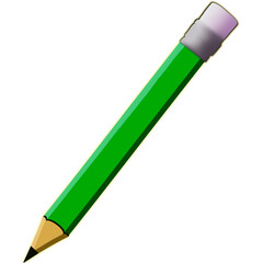 Green pencil 