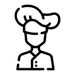 chef Line Icon