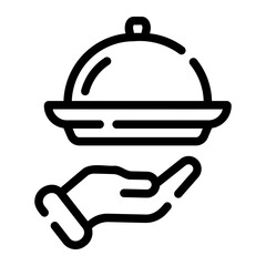 food service Line Icon