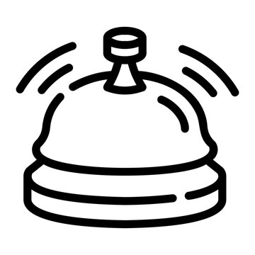 bell Line Icon