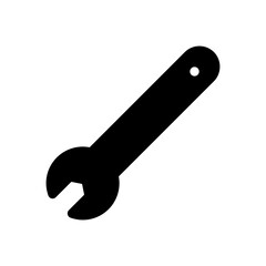 wrench glyph icon