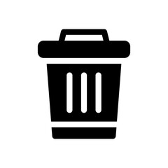 waste glyph icon