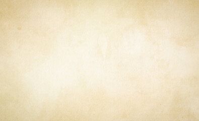 Old pale brown paper with stains and grunge texture background, vintage dirty paper for design