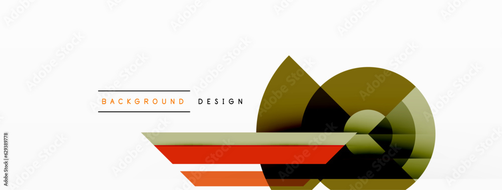 Poster Visually striking background design featuring dynamic geometric lines and arrows. This captivating composition combines movement and precision, creating an engaging and visually appealing graphic