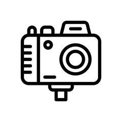 camera line icon
