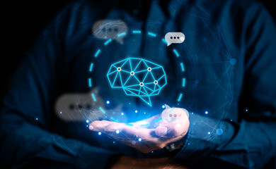 artificial intelligence, technology, processor, network, link, system, intelligence, innovation,...