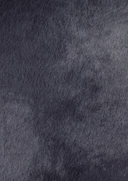 Abstract black and grey grunge background watercolor illustration for decoration on oldies and vintage concept.