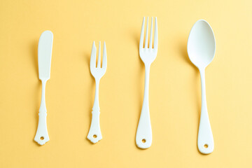 スプーンとフォーク　spoon and fork
